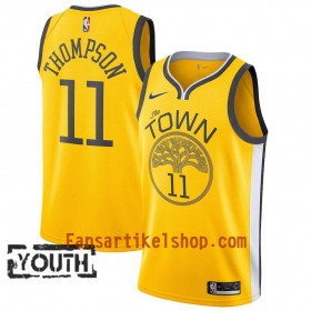 Golden State Warriors Trikot Klay Thompson 11 2018-19 Nike Gelb Swingman - Kinder